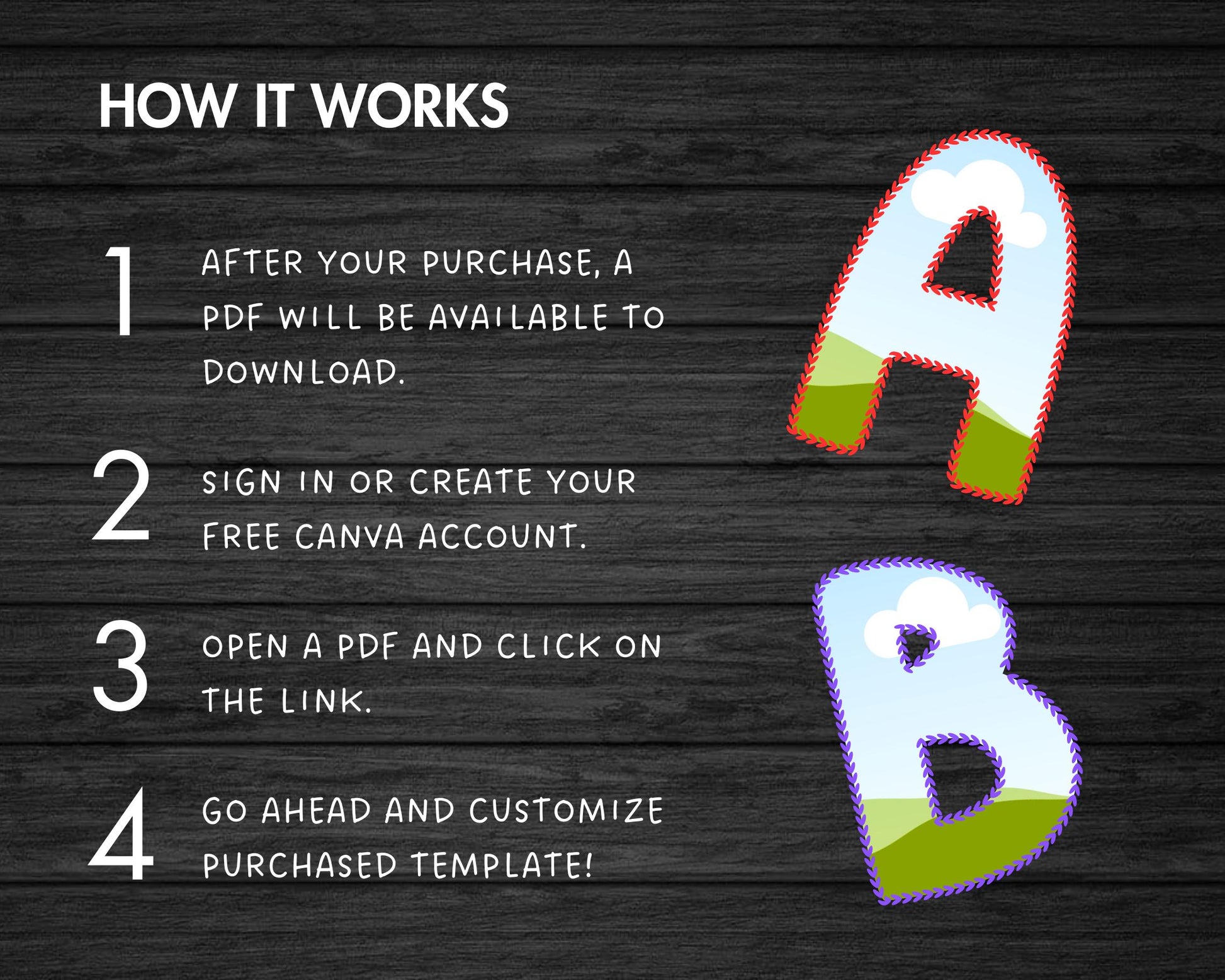 Design Your Own Heart Letters, Heart Alphabet Canva Template, Drag and Drop, Canva Frames Bundle, Doodle Letters & Numbers, Heart Font #90