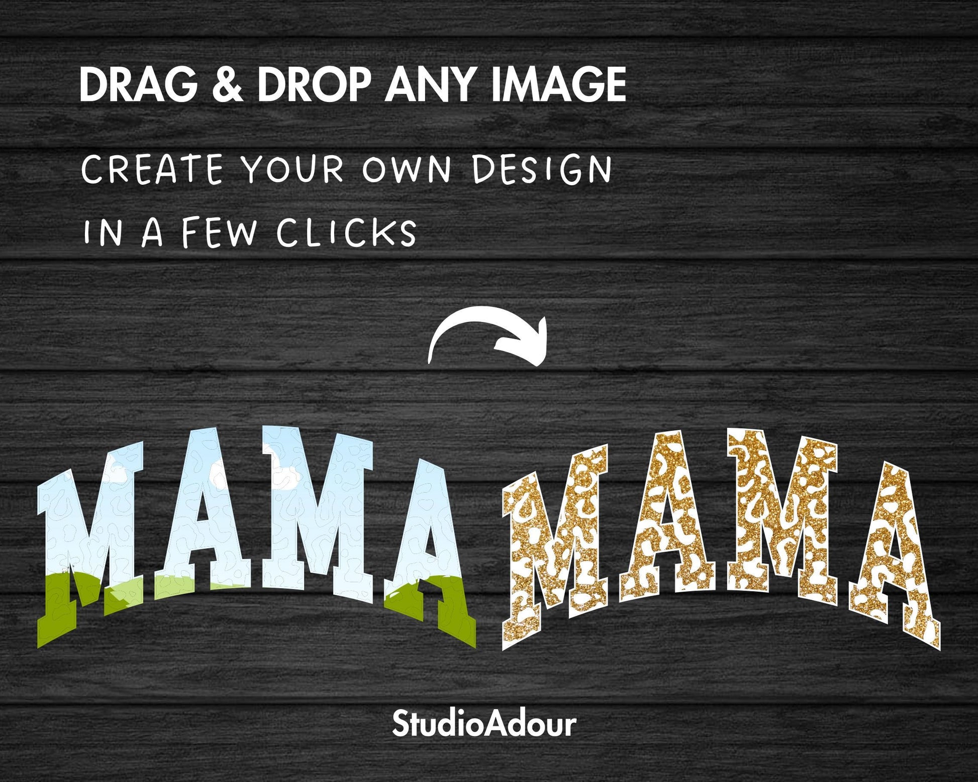 Design Your Own Leopard Mama Canva Frame, Editable Mama Canva Template, Drag and Drop, Sublimation Design, Mother's Day, Mama Varsity,