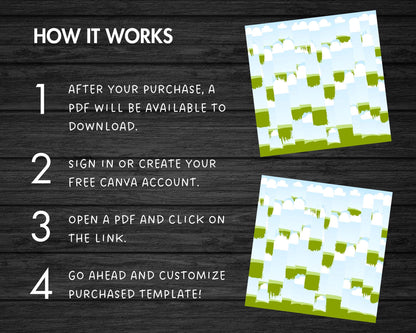 Design Your Own Brushstroke Background Canva Frame, Grunge Canva Template, Drag and Drop Canva Frames Bundle, Editable Messy Paint Canva PNG
