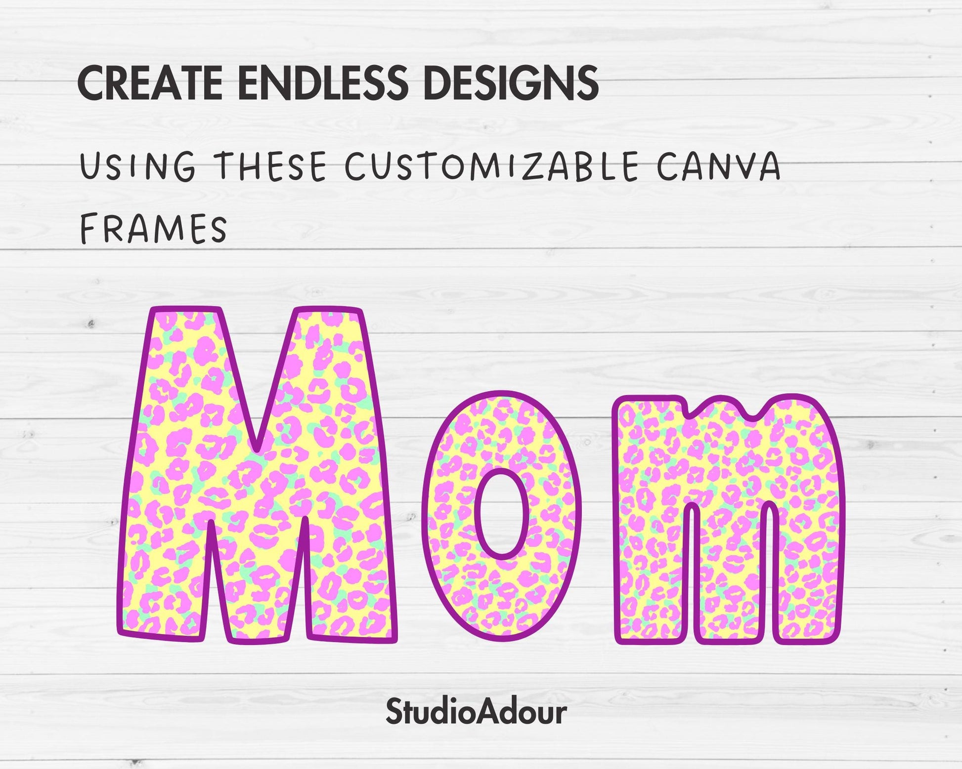 Design Your Own Doodle Letters Canva, Uppercase & Lowercase Alphabet Canva Template, Drag and Drop, Editable Canva, Sublimation Letters PNG