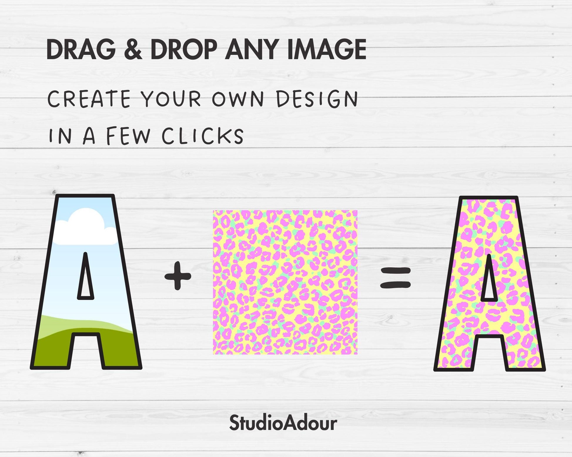 Design Your Own Doodle Letters Canva, Uppercase Alphabet Canva Template, Drag and Drop, Editable Canva Letters, Canva Frames Bundle