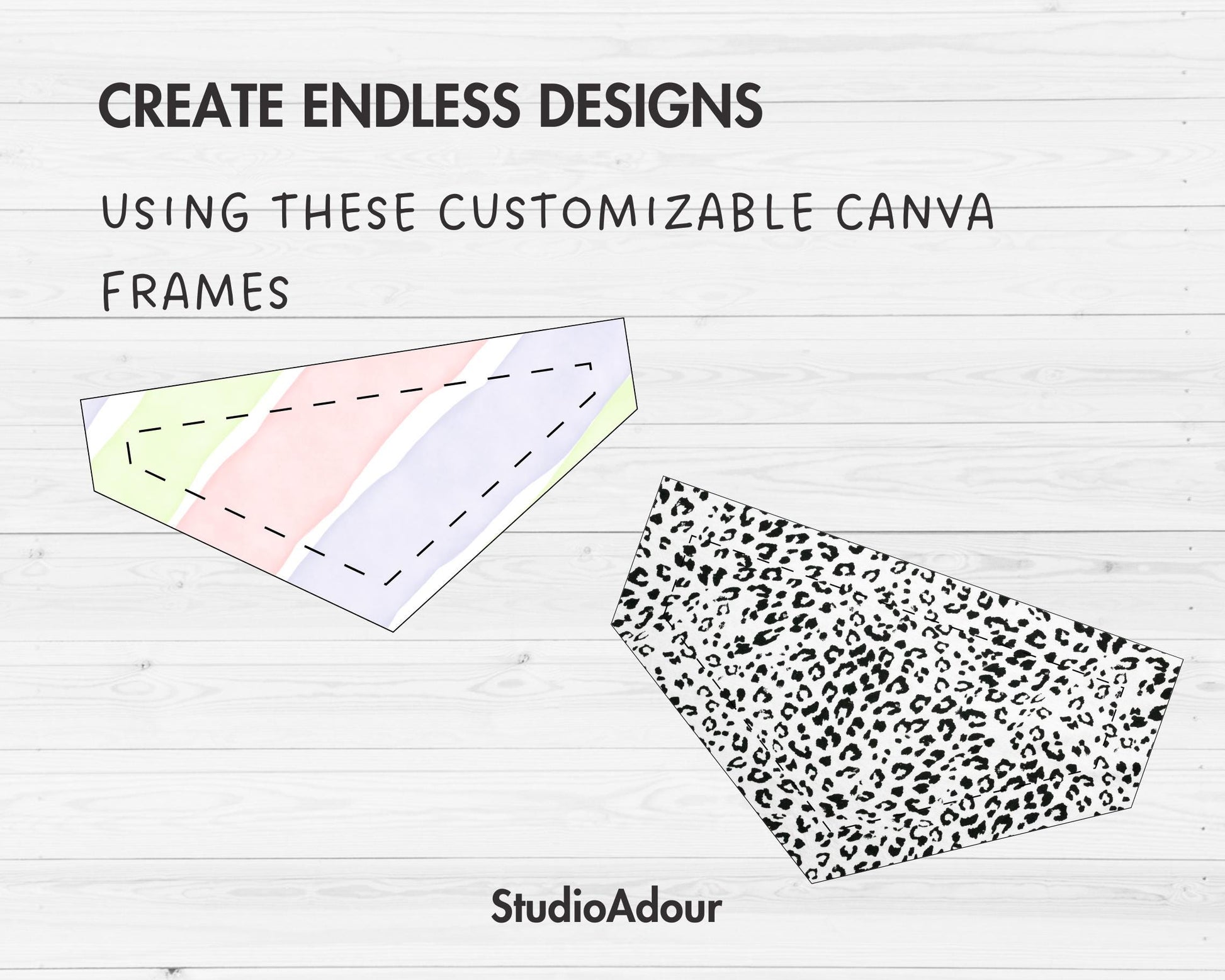 Pet Bandana Collar Editable Canva Template, Drag and Drop, Cat & Dog Bandana Sublimation Template, Print on Demand, DIY Pet Collar 4 Sizes