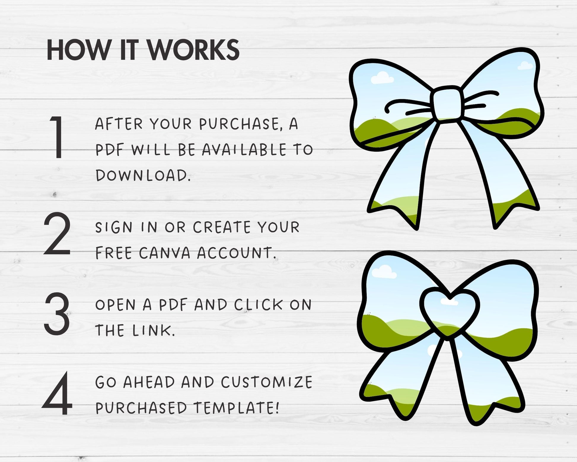 Bow Editable Canva Template, Coquette Bow Canva Frames, Easy Drag and Drop, Sublimation Template, Ribbon Bow Template, Canva Frames Bundle