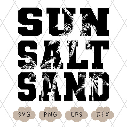 Sun Salt Sand Svg, Sun Salt Sand PNG, Svg, Retro Varsity Svg, Retro Summer Vibes Shirt, Sublimation Design, Vacation Shirt, Trendy Beach Svg