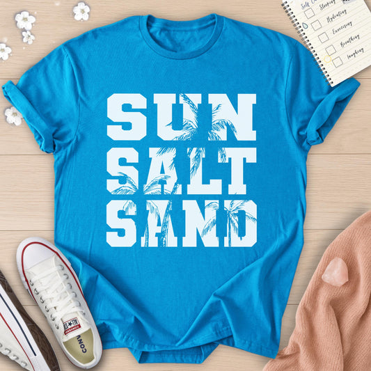 Sun Salt Sand Svg, Sun Salt Sand PNG, Svg, Retro Varsity Svg, Retro Summer Vibes Shirt, Sublimation Design, Vacation Shirt, Trendy Beach Svg