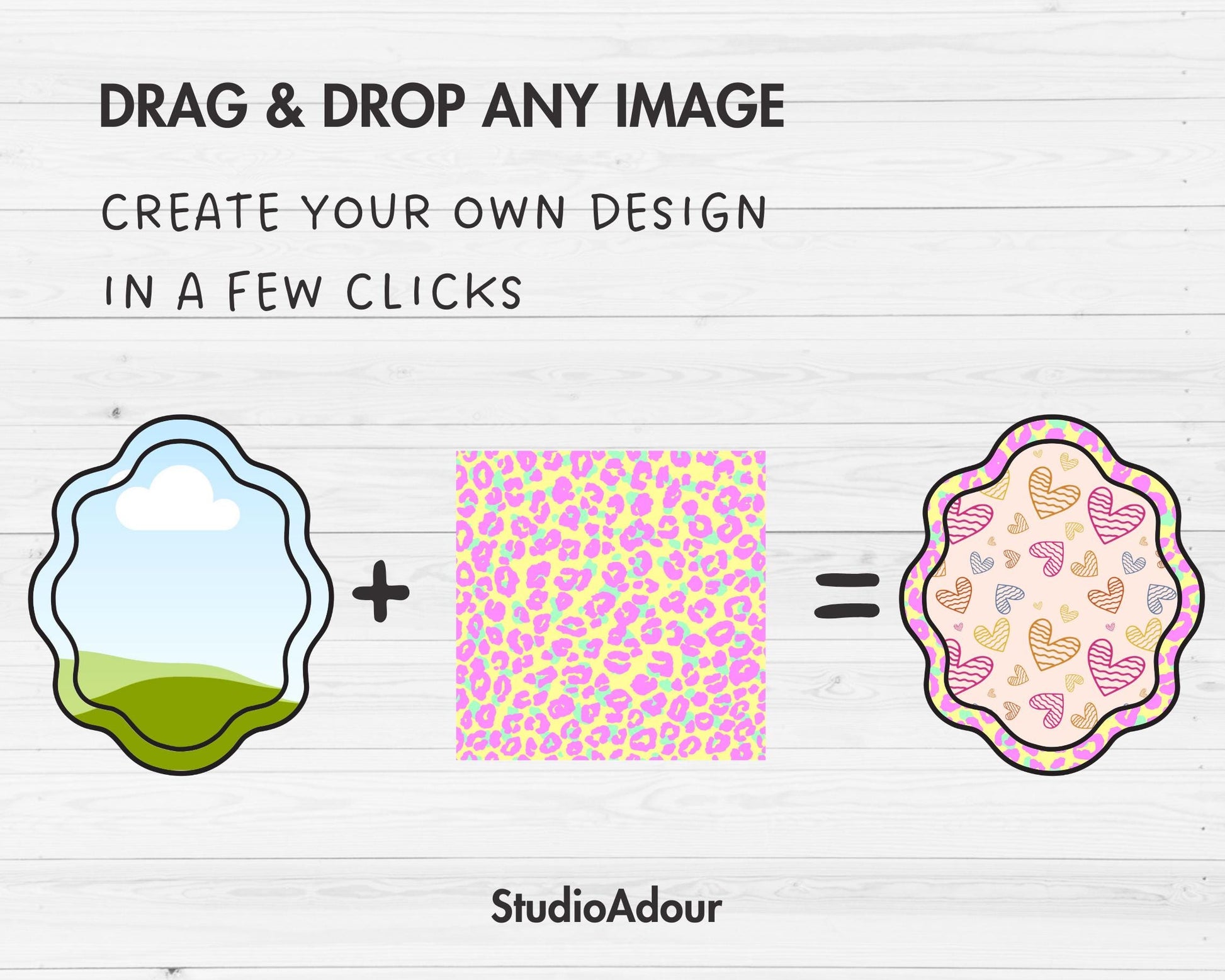 Coquette Bow Frames, Editable Canva Template, Easy Drag and Drop, Sublimation Design, Canva Frames Bundle, Ribbon Bow Border, Wavy Borders