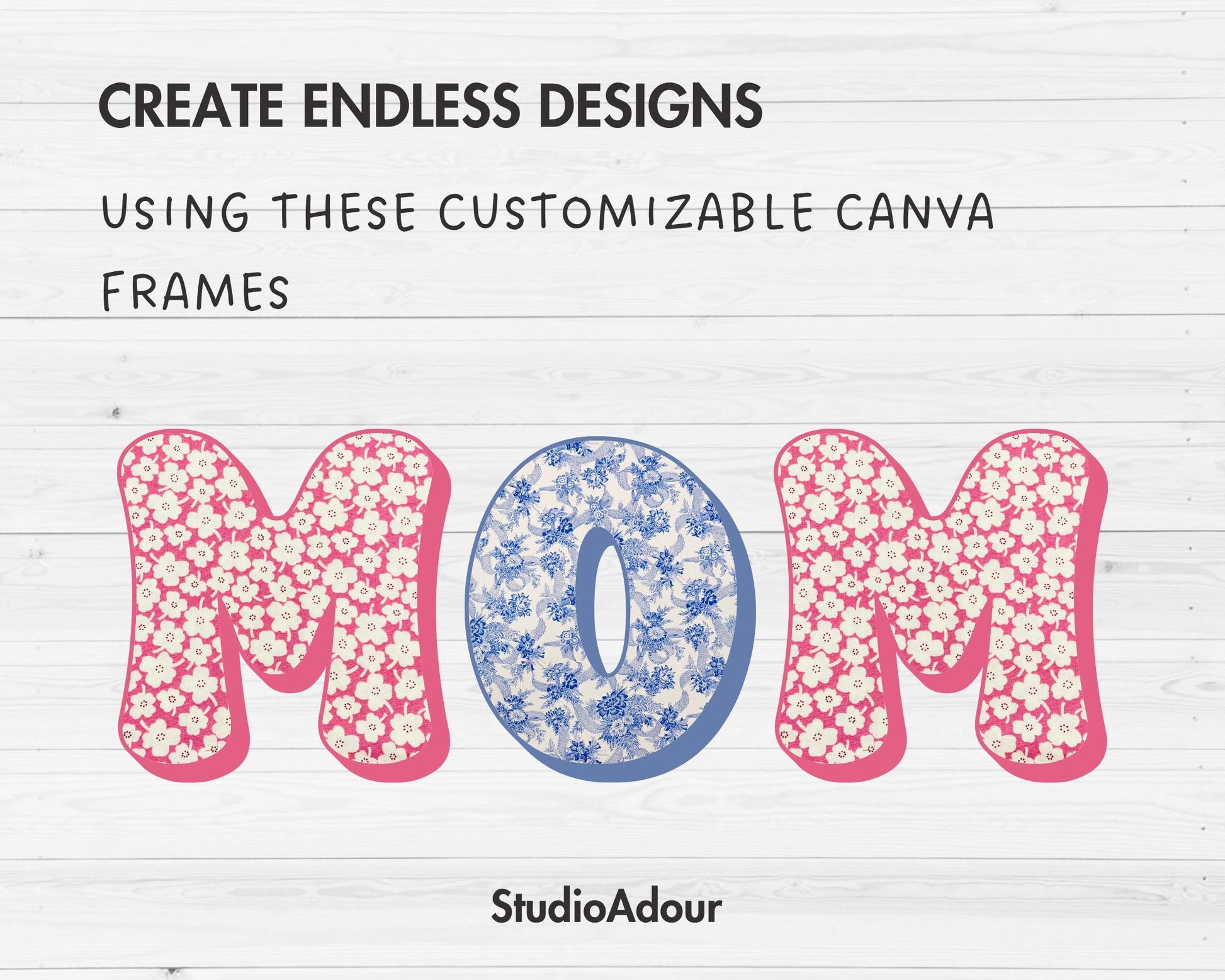 Design Your Own Double Letters, Doodle Alphabet Canva Template, Drag and Drop, Canva Frames, Canva Letters & Numbers PNG, Sublimation Design