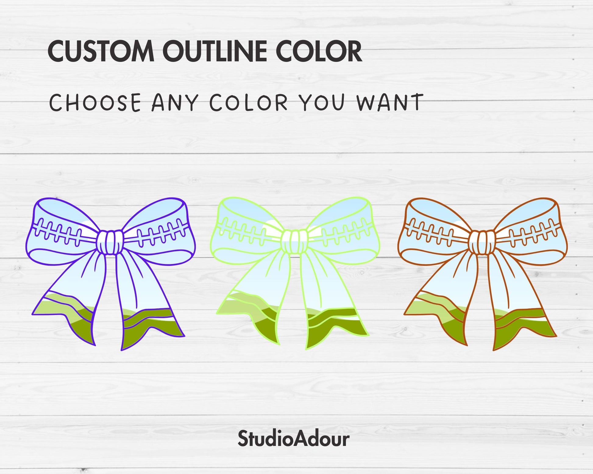 American Football Coquette Bow, Drag and Drop, Editable Football Bow Canva Template, Sublimation Game Day, Canva Frames Bundle, Sport Bow