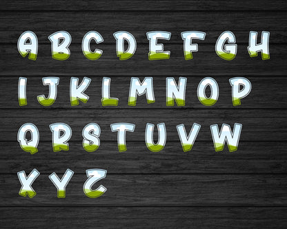 Design Your Own Varsity Alphabet on Canva, Editable Canva Letters & Numbers, Easy Drag and Drop, College Sport Alphabet, Jersey Canva Font